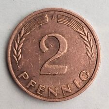 2 pfennig 1969 j gebraucht kaufen  Rheinberg