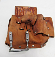 Bolsa de cinto Atchison Leather Products couro carpinteiro ferramenta utilitária A815L bronzeada comprar usado  Enviando para Brazil