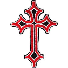Iron embroidered cross for sale  Shipping to Ireland