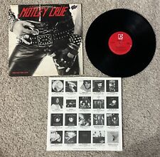 Usado, Motley Crue - Too Fast For Love LP Elektra 60174-1 Y 1982 prensando comprar usado  Enviando para Brazil