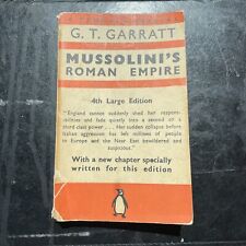 Livro de guerra original brochura romance Primeira Guerra Mundial Segunda Guerra Mundial Mussolini Império Romano pinguim 1938 N comprar usado  Enviando para Brazil