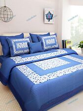 Lençol de cama de casal de algodão estampado designer com 2 fronhas 90x108 KING comprar usado  Enviando para Brazil