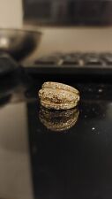 anello oro granate usato  Roma