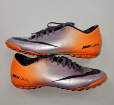 Chuteiras de futebol Nike masculinas Mercurial Victory IV FG laranja tamanho gramado EUA 9,5 comprar usado  Enviando para Brazil