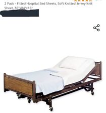 Lençóis de cama ajustados para hospital 2 peças 36x84x16 comprar usado  Enviando para Brazil