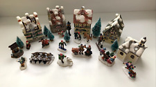 Winterdorf weihnachten dekorat gebraucht kaufen  Burgdorf