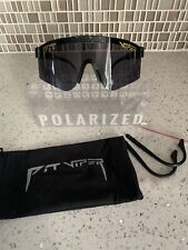 Used, Pit Viper Sunglasses - The Exec - Polarized - Black And Gold for sale  Shipping to South Africa