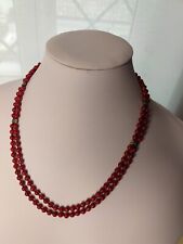 Collana corallo rosso usato  Giugliano In Campania