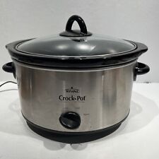 Rival crockpot stainless for sale  Brockton
