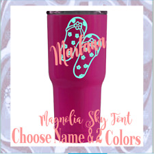 Monogram vinyl decal for sale  Florence