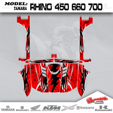 Graphic Decals Stickers Kits PSCR 4 Yamaha Rhino 450 660 700 04-Up for sale  Shipping to South Africa