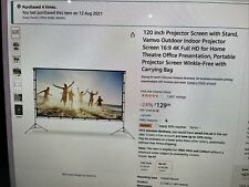 120 inch projector for sale  WARRINGTON