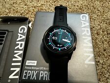 Usado, Relógio GPS Garmin epix Pro (Gen 2) edição safira - Cinza carbono/preto, 42mm comprar usado  Enviando para Brazil