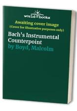 Bach instrumental counterpoint for sale  USA
