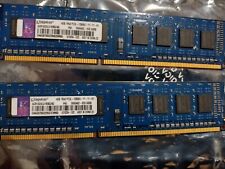 Kingston 8gb (2 x 4gb) PC3L-12800U-11-11 Computer RAM for sale  Shipping to South Africa