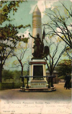 Used, Crispus Attacks Monument Boston Mass Postcard~Antique~Boston Massacre~c1905 for sale  Shipping to South Africa