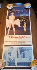 Marilyn Monroe Original Seven Year Itch Movie Poster Insert 1955 for sale  Shipping to South Africa