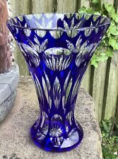 Bohemian crystal vase for sale  TAMWORTH