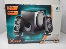 Nuevo Sistema de Altavoces PC Logitech X-230 Adrenalina Doble Controlador Satélite, usado segunda mano  Embacar hacia Argentina