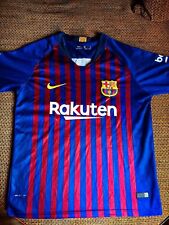 Camiseta de fútbol messi 2018 fc Barcelona Nike talla S segunda mano  Embacar hacia Argentina