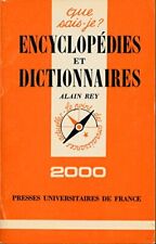 Encyclopédies dictionnaires d'occasion  Saint-Maur-des-Fossés