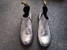 silver dr martens for sale  MANCHESTER