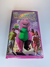 Barney's Great Adventure The Movie VHS 1998 retrô mídia física difícil de encontrar  comprar usado  Enviando para Brazil