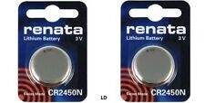 CR2450N RENATA WATCH BATTERIES 2450 (2 piece) New packaging Authorized Seller for sale  Shipping to South Africa