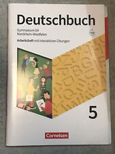 Deutschbuch arbeitsheft cornel gebraucht kaufen  Bremen