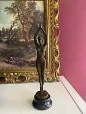 Vintage bronze figure d'occasion  Expédié en Belgium