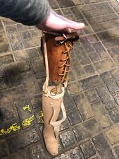 Antique prosthetic leg for sale  WHITBY