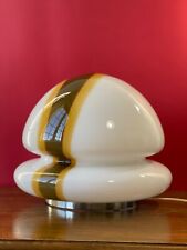 Large Murano hand blown white opaque glass lamp by Gino Vistosi.  for sale  Shipping to South Africa
