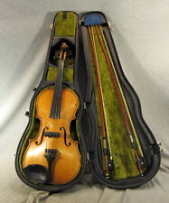 Violín de cuatro cuerdas vintage sin marca con estuche de arco Alfred Knoll y accesorios, usado segunda mano  Embacar hacia Argentina