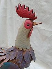 Metal rooster garden for sale  NORTHAMPTON