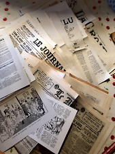 Lot reproduction journaux d'occasion  Montluçon