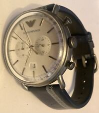 emporio armani Mens Chronograph Watch Runs AR-11202 for sale  Shipping to South Africa