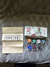 🔥 Kit de mini capacete de futebol vintage NFL 1966 OPI/laranja produtos e caixa OG comprar usado  Enviando para Brazil