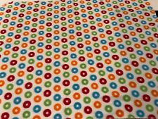 Used, Stokke Fleece Baby blanket for Xplory 26" x 34" Dots Multi Color Red Blue Green for sale  Shipping to South Africa