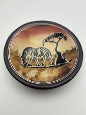 African zebra carved for sale  Aurora