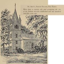 Maine church print for sale  Tonawanda