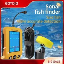 Sonar portátil localizador de peixes 100m detector de alarme ultrassônico transdutor localizador de peixes comprar usado  Enviando para Brazil