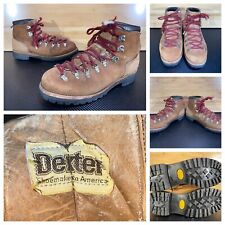 Usado, Botas de caminhada vintage Dexter camurça montanhismo feitas nos EUA tamanho 11,5 M comprar usado  Enviando para Brazil