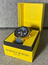 Invicta 21522 Pro Diver relógio masculino mergulho mostrador azul silicone azul tom dourado data comprar usado  Enviando para Brazil