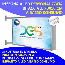 Insegna led luminosa usato  Italia