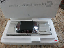 Danbury Mint 1968 Plymouth Roadrunner Silver - With Paperwork for sale  Merrill