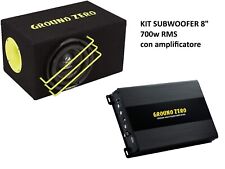 subwoofer amplificato alpine usato  Gemonio