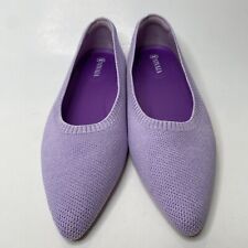 Sapatos de balé Vivaia Aria 5° plano feminino 39 EUA 8 lavanda biqueira pontiaguda lavável comprar usado  Enviando para Brazil