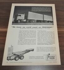 1965 Kenworth Truck Ad Fruehauf Przyczepa Goldstein Transport na sprzedaż  PL