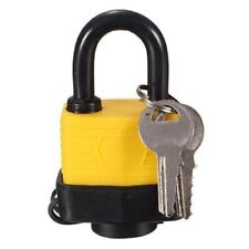 10X 40MM Heavy Duty Waterproof Steel Shackle Outdoor Security Padlock Lock+2 Key, used for sale  Shipping to South Africa