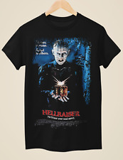 Camiseta preta unissex inspirada em pôster de filme Hellraiser, usado comprar usado  Enviando para Brazil